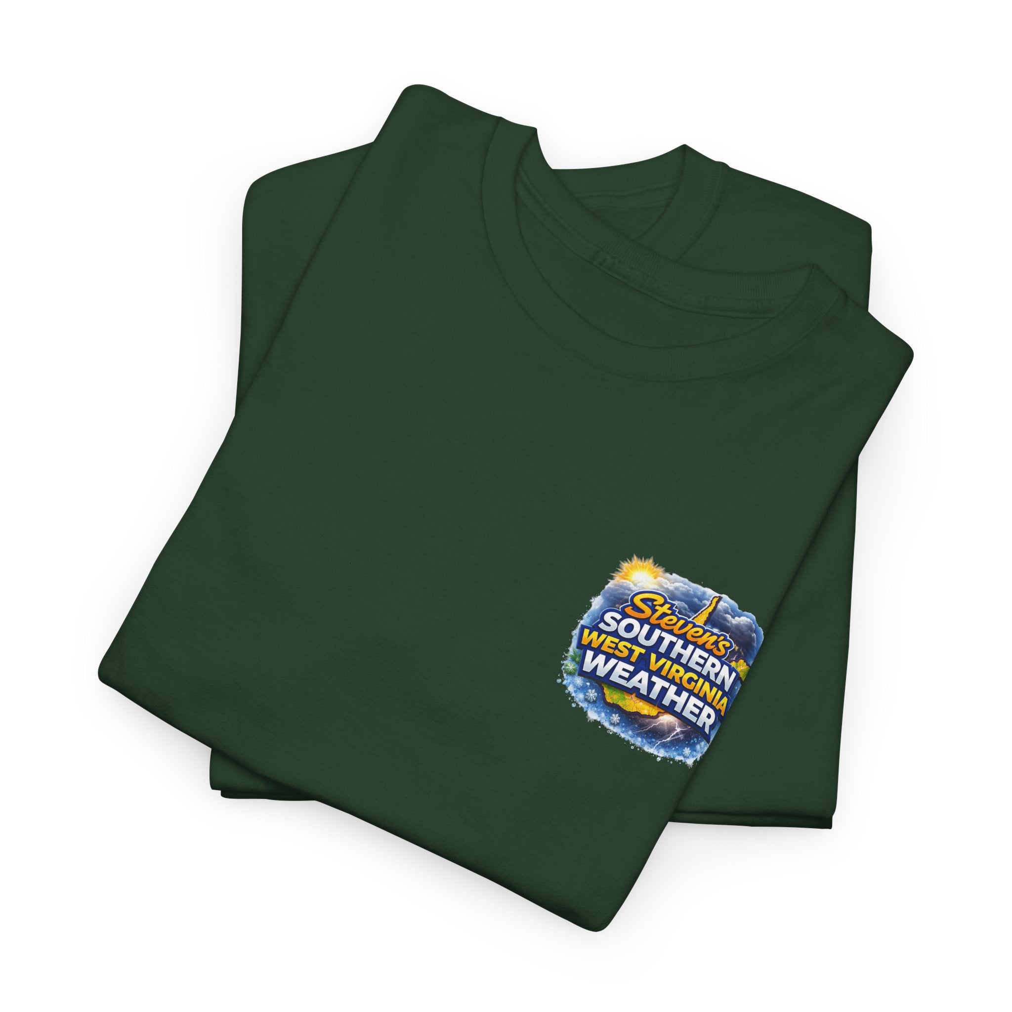 West Virginia Scenic Tee — Retro State Nature Graphic T-Shirt