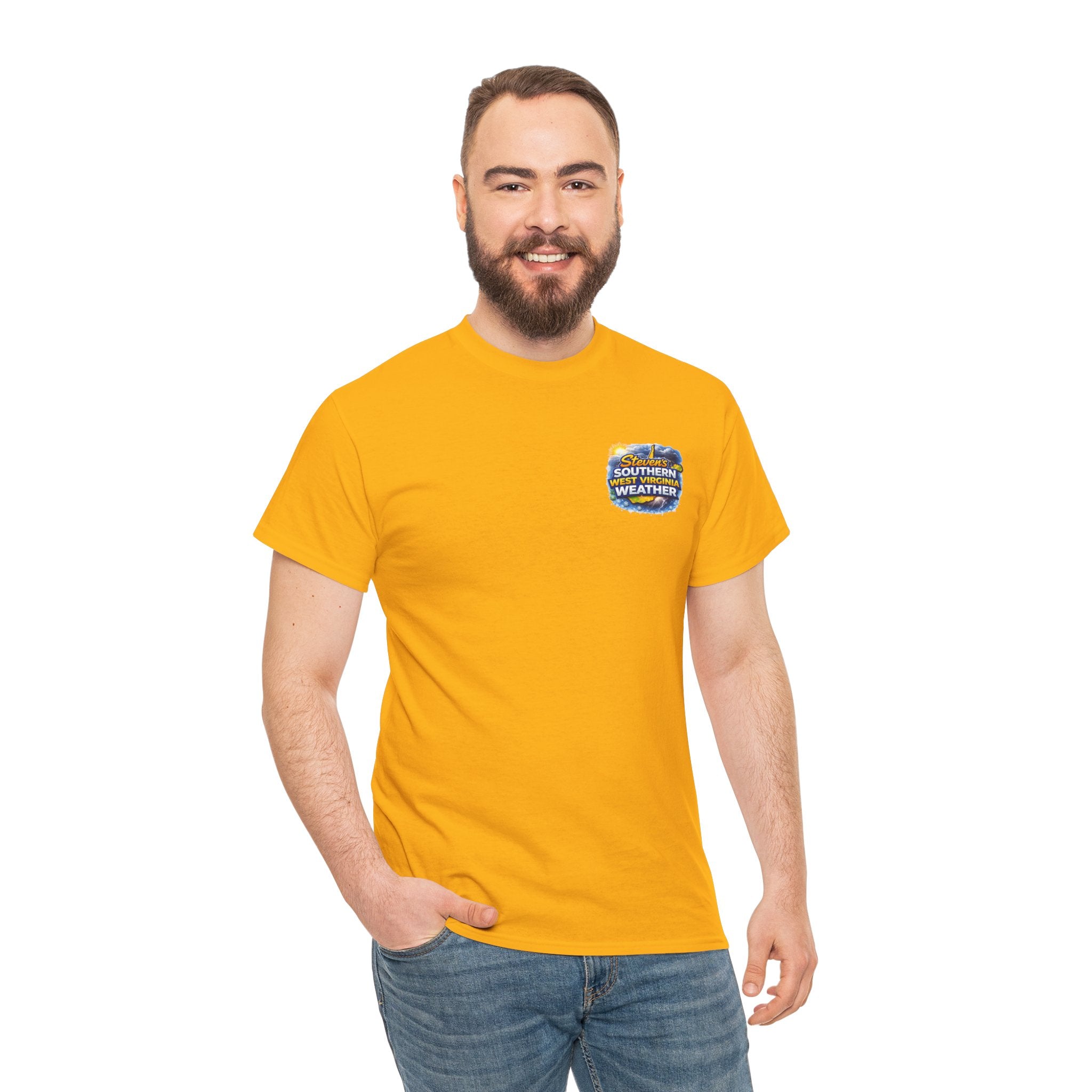 West Virginia Scenic Tee — Retro State Nature Graphic T-Shirt