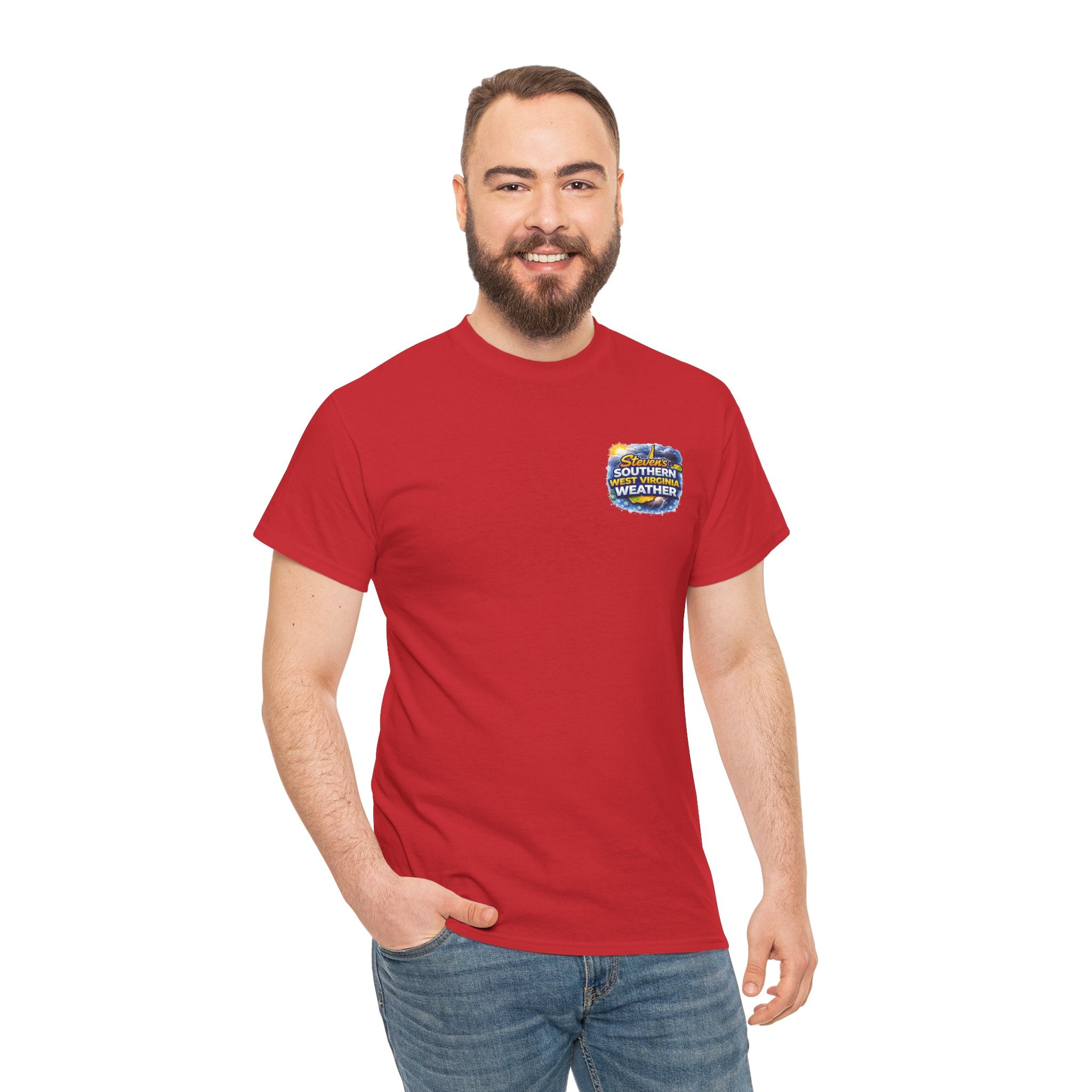 West Virginia Scenic Tee — Retro State Nature Graphic T-Shirt