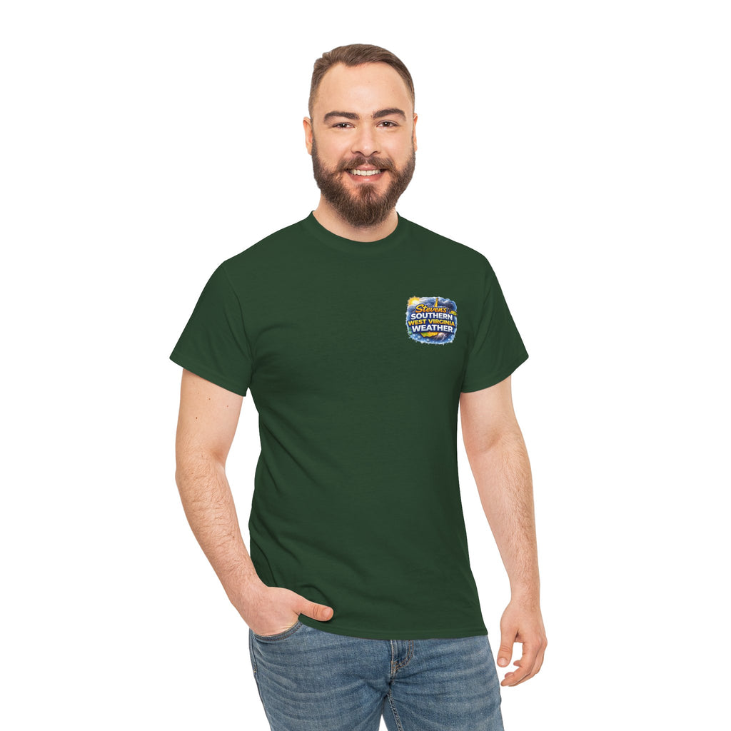 West Virginia Scenic Tee — Retro State Nature Graphic T-Shirt