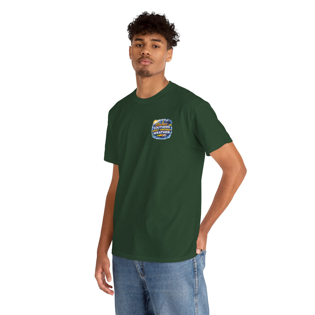 West Virginia Scenic Tee — Retro State Nature Graphic T-Shirt