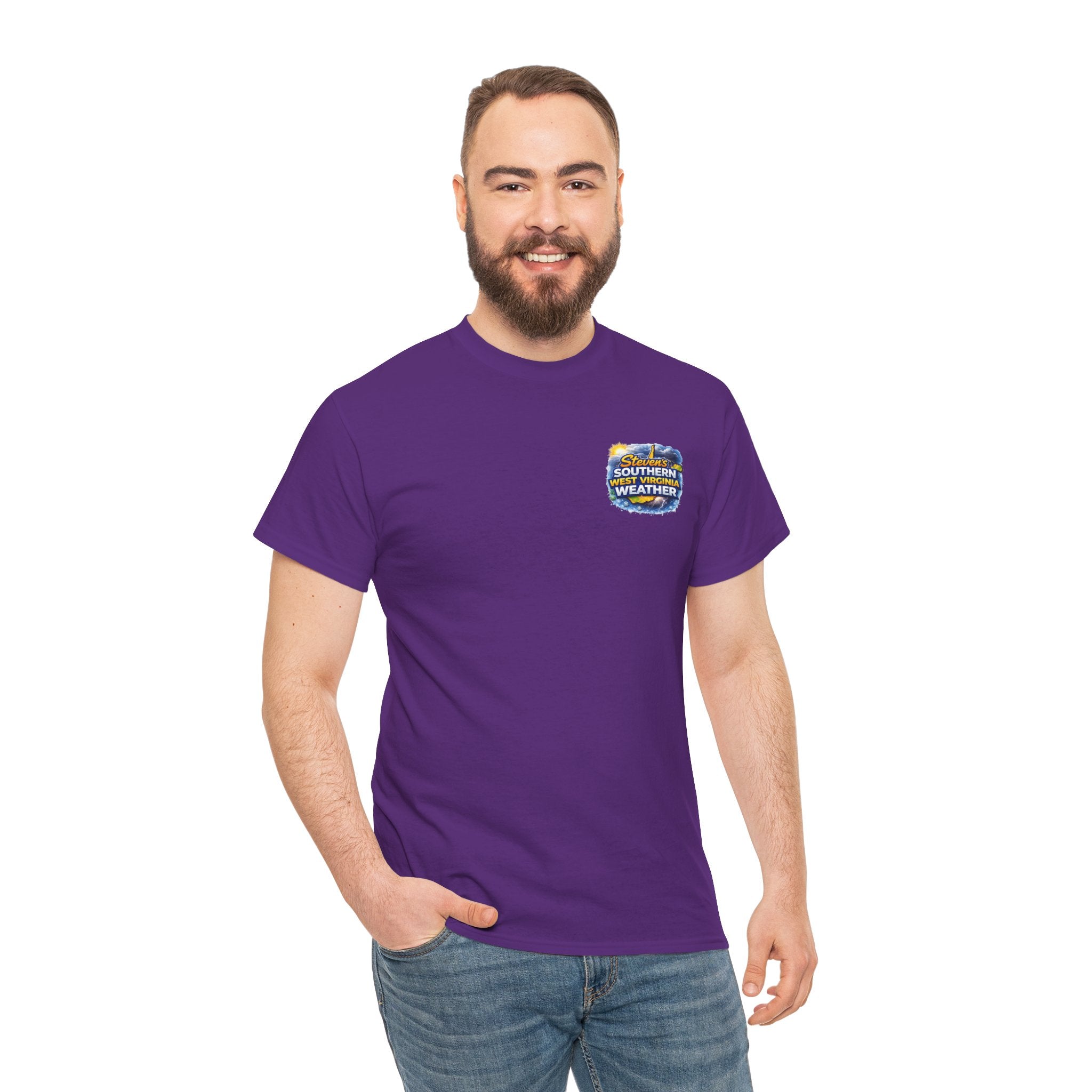 West Virginia Scenic Tee — Retro State Nature Graphic T-Shirt